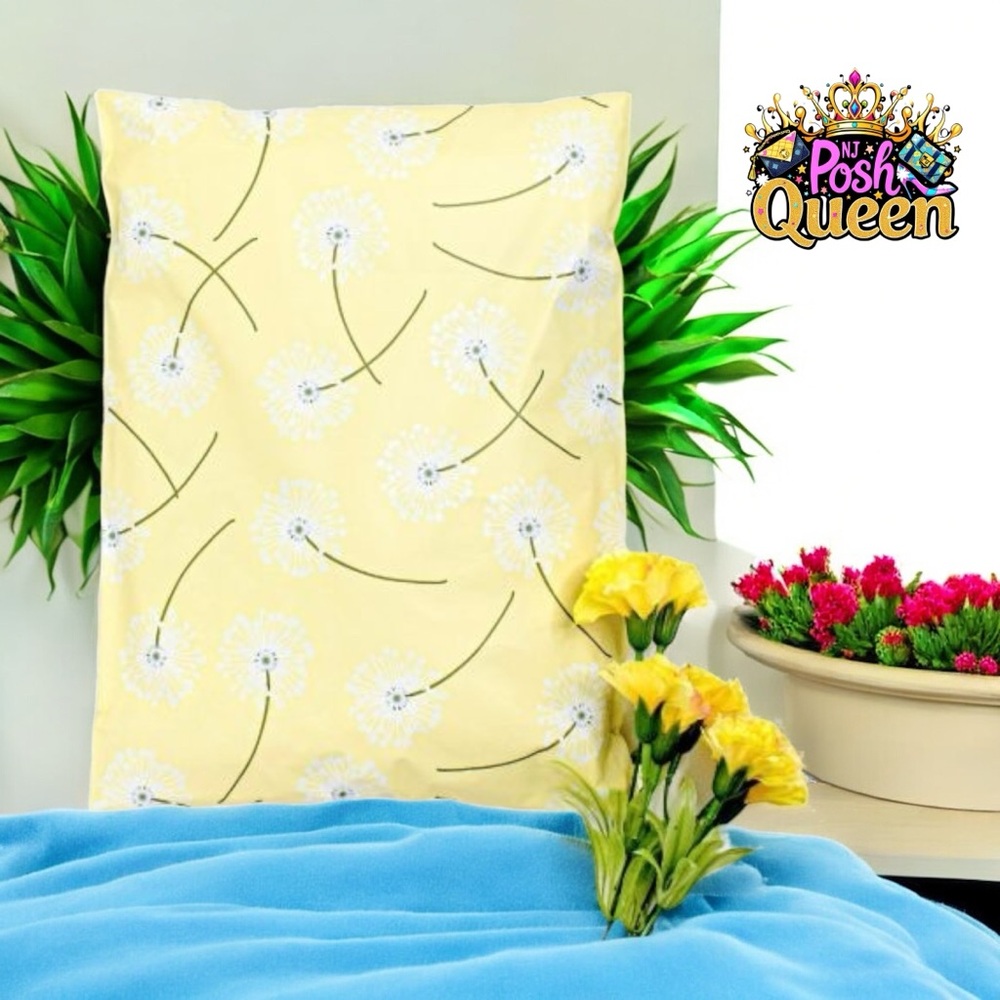 Dandelion Poly Mailers 12x15.5 Pack of 25 - Picture 2 of 6